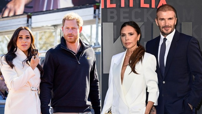 Meghan Markle khó chịu với Victoria Beckham - Ảnh 2.