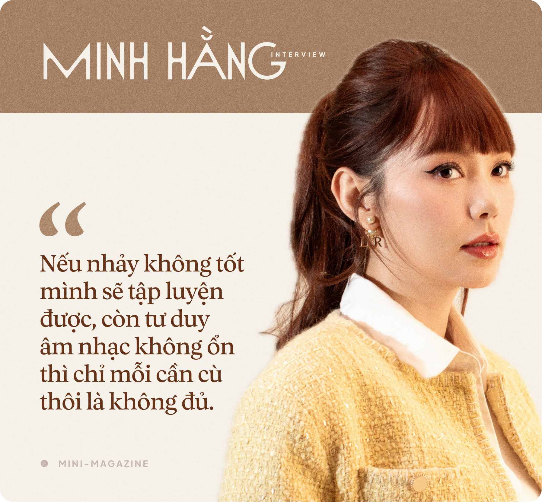 Minh Hằng: &quot;Phần thi của tôi ai cũng khen đẹp, ca sĩ mà khen đẹp vậy hát không ok hả?&quot; - Ảnh 4.