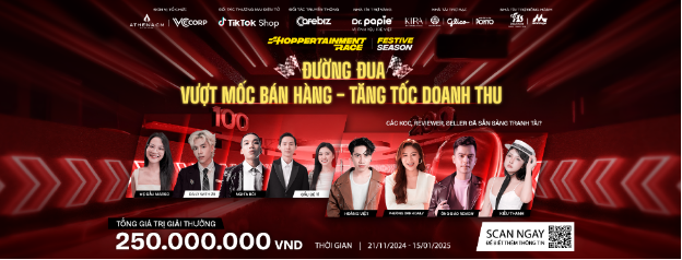 Sẵn sàng khởi động và gia nhập đường đua Shoppertainment Race mùa lễ hội cuối năm với vô vàn bất ngờ - Ảnh 3. Sẵn sàng khởi động và gia nhập đường đua Shoppertainment Race mùa lễ hội cuối năm với vô vàn bất ngờ - Ảnh 3.