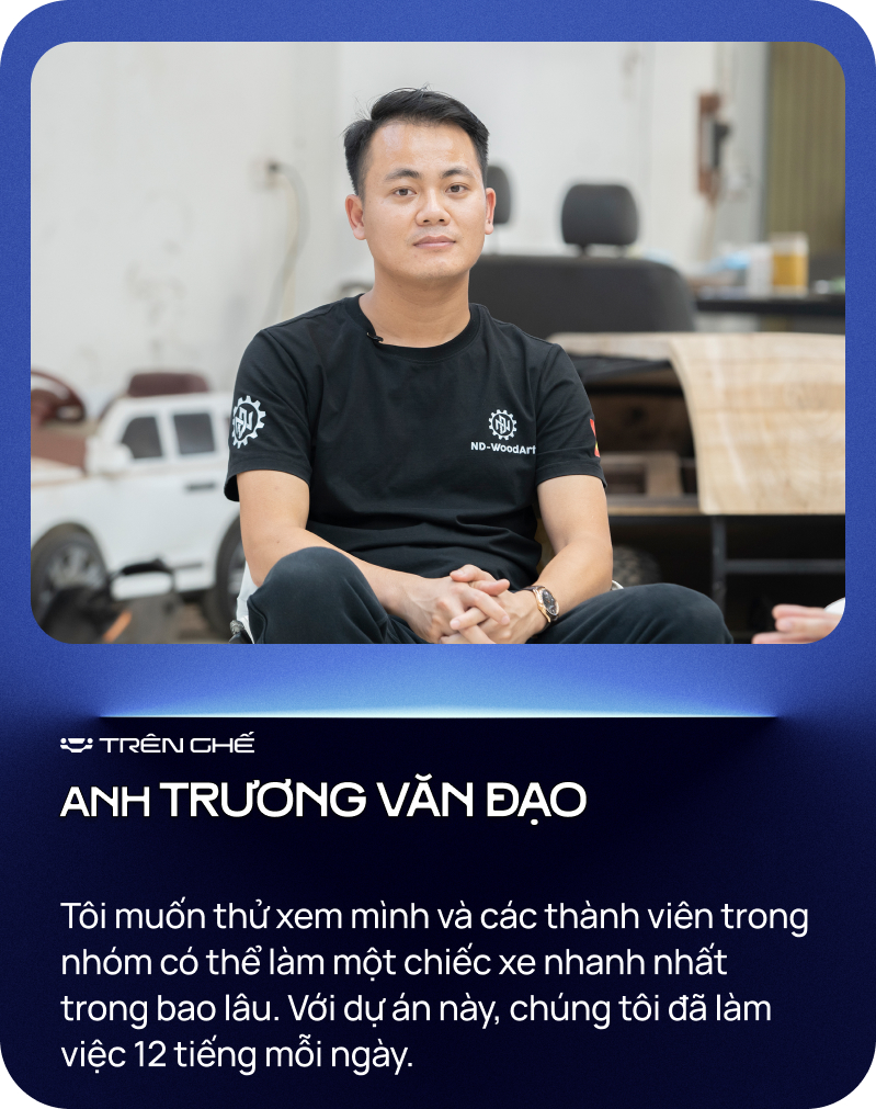 [Trên Ghế 45] Cha đẻ VinFast VF 7 bằng gỗ: Chi phí hết 100 triệu nhưng không đắt bằng chất xám và công sức 12 tiếng/ngày trong hơn 2 tháng- Ảnh 3.