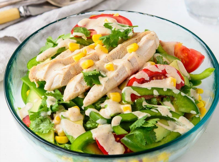 Cách làm salad ức gà thơm ngon đơn giản - Ảnh 1.