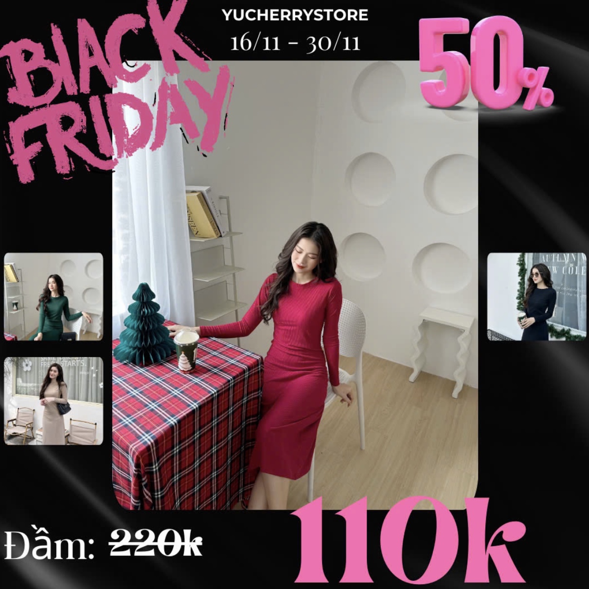 Chính thức Black Friday: Các shop quần áo đua nhau ĐẠI HẠ GIÁ, giảm 