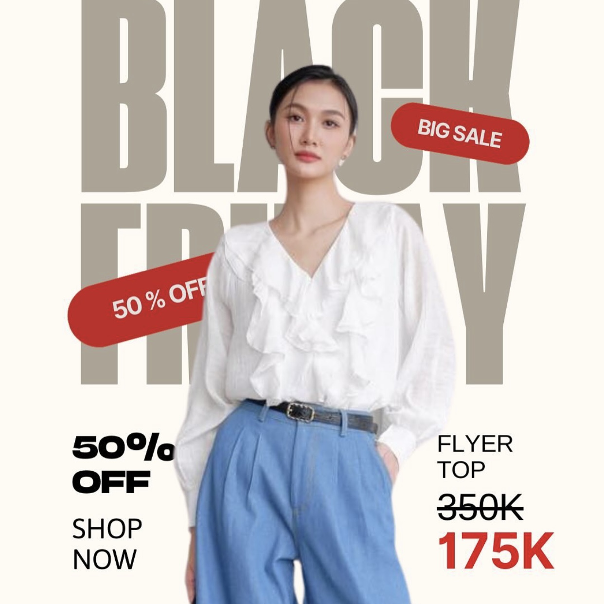 Chính thức Black Friday: Các shop quần áo đua nhau ĐẠI HẠ GIÁ, giảm 