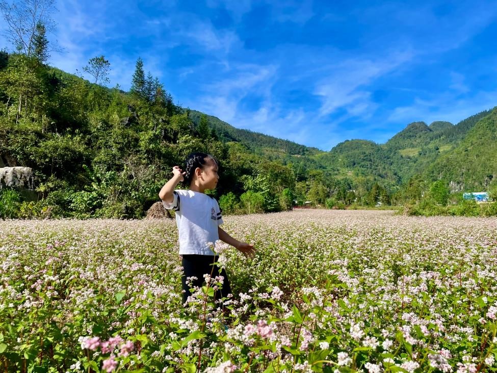 Hành trình khám phá Hà Giang của cô bé 5 tuổi: Chuyến đi cùng thiên nhiên, văn hóa và những bài học đáng giá - Ảnh 5.