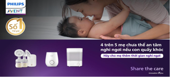 Philips Avent lan tỏa thông điệp Hãy cho mẹ thêm thời gian nghỉ ngơi qua chiến dịch Share the care - Ảnh 1.