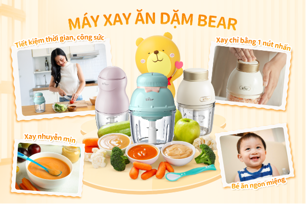 Top 4 đồ gia dụng Bear đáng lưu tâm cho mẹ bỉm trên hành trình chăm con - Ảnh 3.