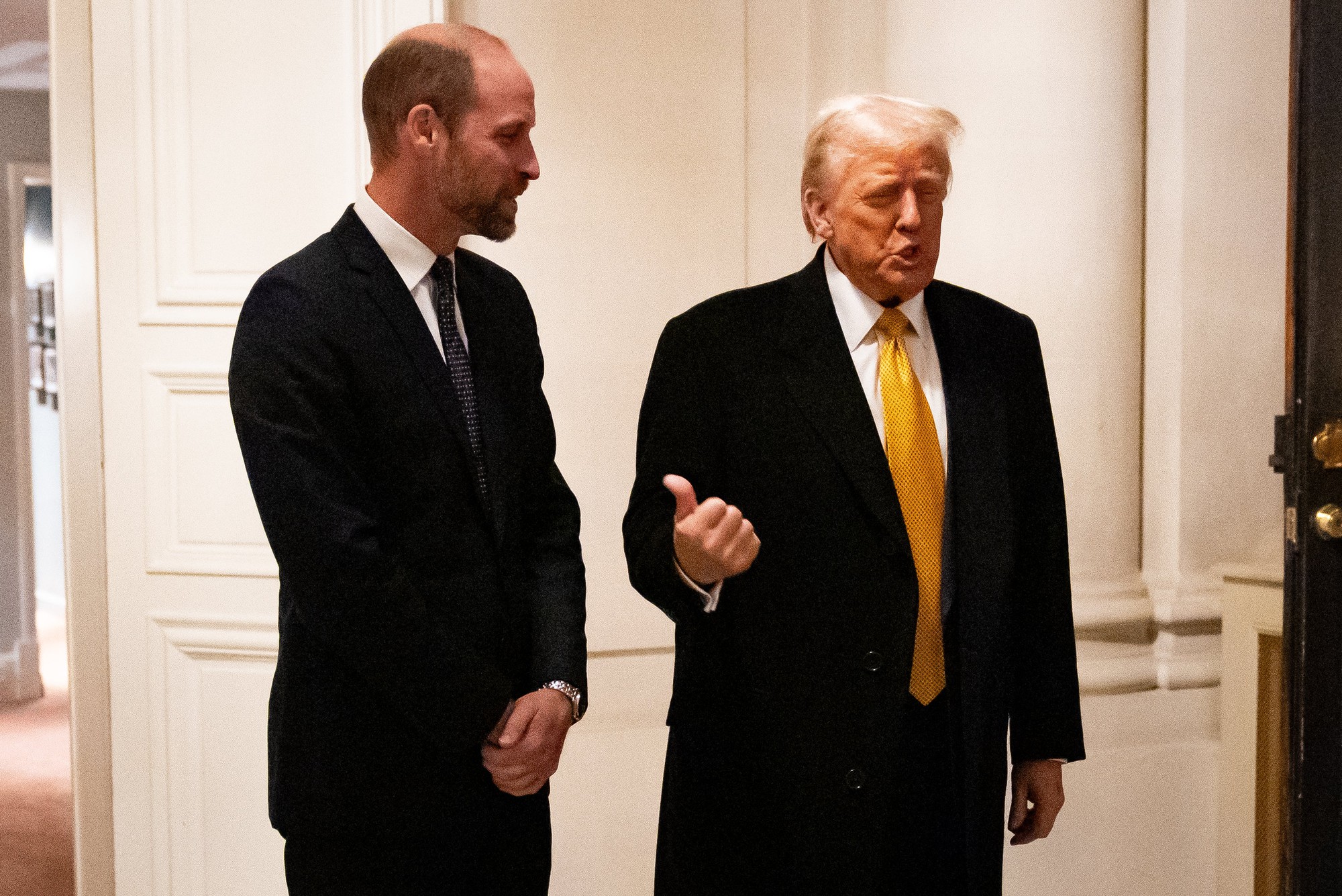 Ông Trump không tiếc lời khen Thân vương William Ông Trump không tiếc lời khen Thân vương William