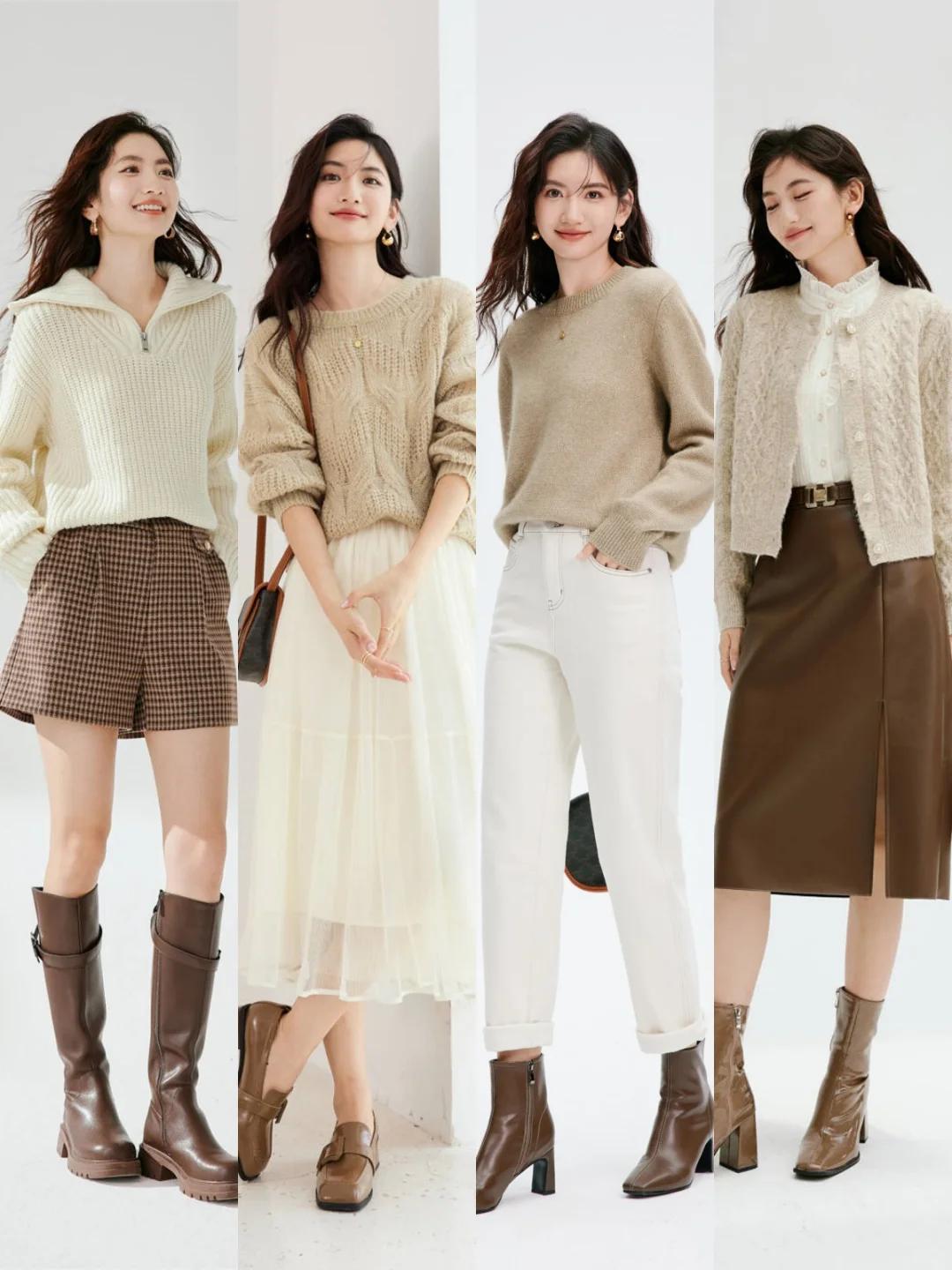 Trang phục mùa đông mà phụ nữ 40 tuổi có thể bắt chước - Ảnh 10. Trang phục mùa đông mà phụ nữ 40 tuổi có thể bắt chước - Ảnh 10.
