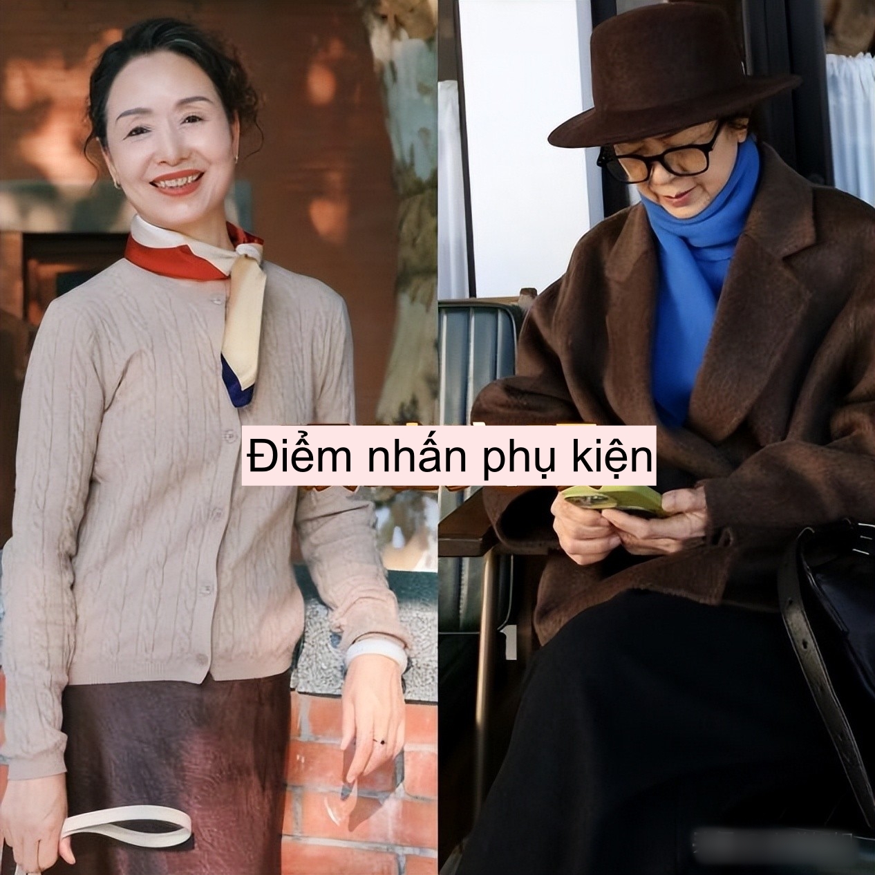 Đợi tôi già rồi, nhất quyết không mặc "áo bông hoa"! Học cách mặc của các bà mẹ ở Hàng Châu, thời thượng và thanh lịch. - Ảnh 10. Đợi tôi già rồi, nhất quyết không mặc "áo bông hoa"! Học cách mặc của các bà mẹ ở Hàng Châu, thời thượng và thanh lịch. - Ảnh 10.