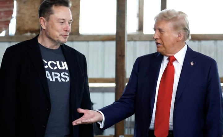 Ông Trump bác khả năng Elon Musk trở thành Tổng thống Mỹ - Ảnh 1.