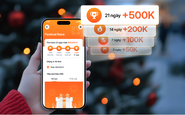 Mùa lễ hội rộn ràng cùng MyVIB: 20 triệu quà tặng cùng cơ hội lái Mercedes về nhà - Ảnh 2. Mùa lễ hội rộn ràng cùng MyVIB: 20 triệu quà tặng cùng cơ hội lái Mercedes về nhà - Ảnh 2.