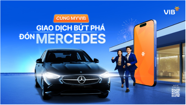 Mùa lễ hội rộn ràng cùng MyVIB: 20 triệu quà tặng cùng cơ hội lái Mercedes về nhà - Ảnh 3. Mùa lễ hội rộn ràng cùng MyVIB: 20 triệu quà tặng cùng cơ hội lái Mercedes về nhà - Ảnh 3.
