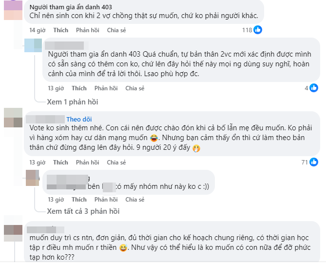  Bị thúc ép sinh thêm con, mẹ bỉm không muốn nhưng lại sợ lời ra tiếng vào, dân mạng nói 1 câu mà câm nín - Ảnh 2.