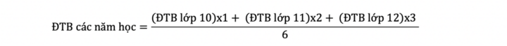 Công thức tính điểm xét tốt nghiệp THPT hoàn toàn mới từ 2025 - Ảnh 2.