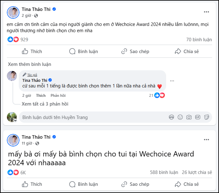 Tất tần tật nguồn năng lượng Gen Z tại WeChoice Awards 2024: Ai cũng &quot;đỉnh nóc&quot;, đua nhau gọi vote tưng bừng!- Ảnh 3.