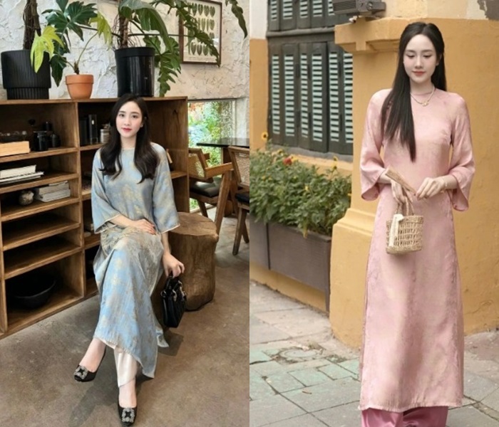 Kinh nghiệm sắm áo dài diện Tết của cô nàng 30+: Giá 200k "mặc nhòe", rinh luôn vài bộ mỗi ngày 1 màu - Ảnh 4.
