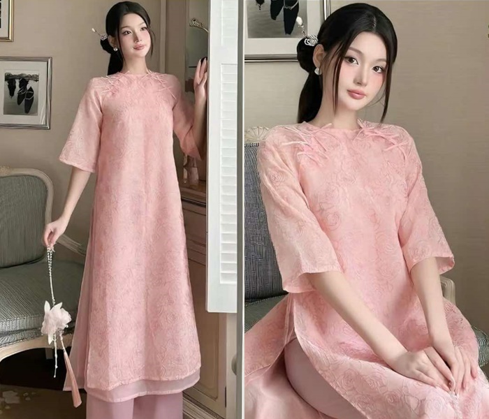 Kinh nghiệm sắm áo dài diện Tết của cô nàng 30+: Giá 200k "mặc nhòe", rinh luôn vài bộ mỗi ngày 1 màu - Ảnh 12.