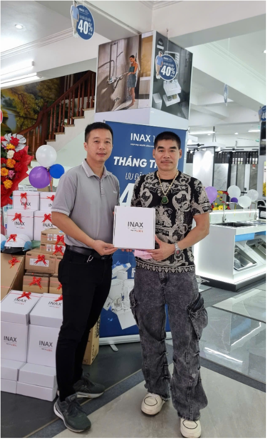 Kỷ niệm 100 năm thành lập, INAX tung chiến dịch khuyến mãi lớn tại hệ thống cửa hàng chính hãng - Ảnh 3. Kỷ niệm 100 năm thành lập, INAX tung chiến dịch khuyến mãi lớn tại hệ thống cửa hàng chính hãng - Ảnh 3.
