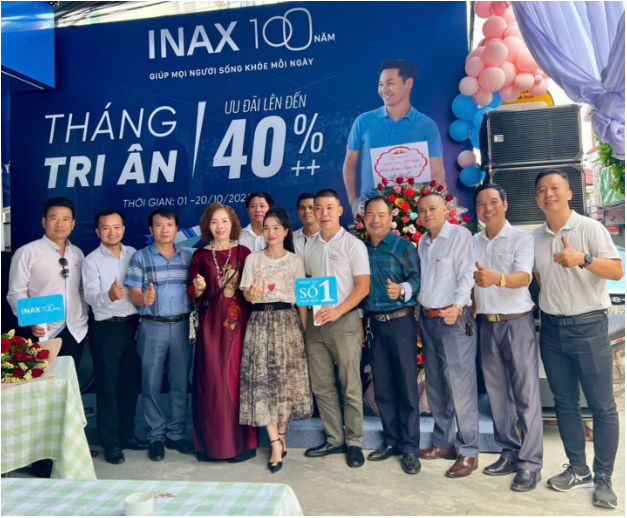 Kỷ niệm 100 năm thành lập, INAX tung chiến dịch khuyến mãi lớn tại hệ thống cửa hàng chính hãng - Ảnh 4. Kỷ niệm 100 năm thành lập, INAX tung chiến dịch khuyến mãi lớn tại hệ thống cửa hàng chính hãng - Ảnh 4.
