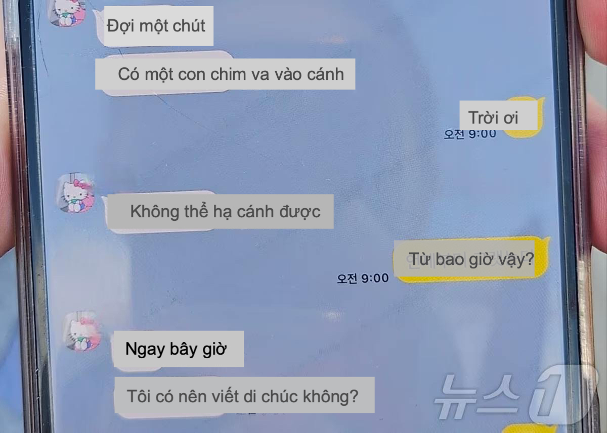 Nhói lòng trước những tin nhắn cuối cùng của các nạn nhân trên chuyến bay Hàn Quốc: Từng chữ đều để lại đau thương tột cùng - Ảnh 3.