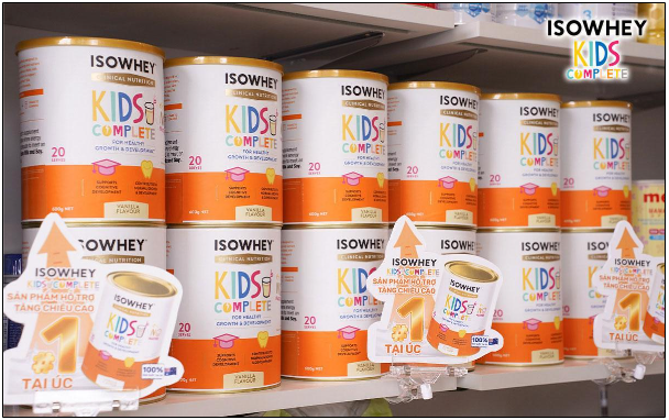 IsoWhey Kids chính thức lên kệ Bibo Mart - Ảnh 1.