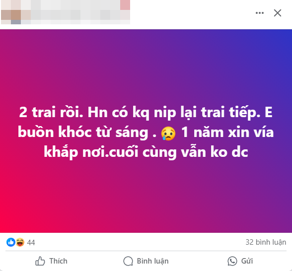 Biết kết quả xét nghiệm Nipt, mẹ bầu ôm mặt khóc nức nở, lên MXH than thở liền bị mắng thậm tệ - Ảnh 1.