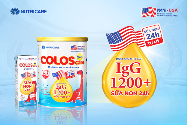 ColosCare 24h 2+ được chứng minh giúp giảm tỷ lệ nhiễm khuẩn hô hấp cho trẻ với kháng thể IgG 1200 cao vượt trội - Ảnh 2.