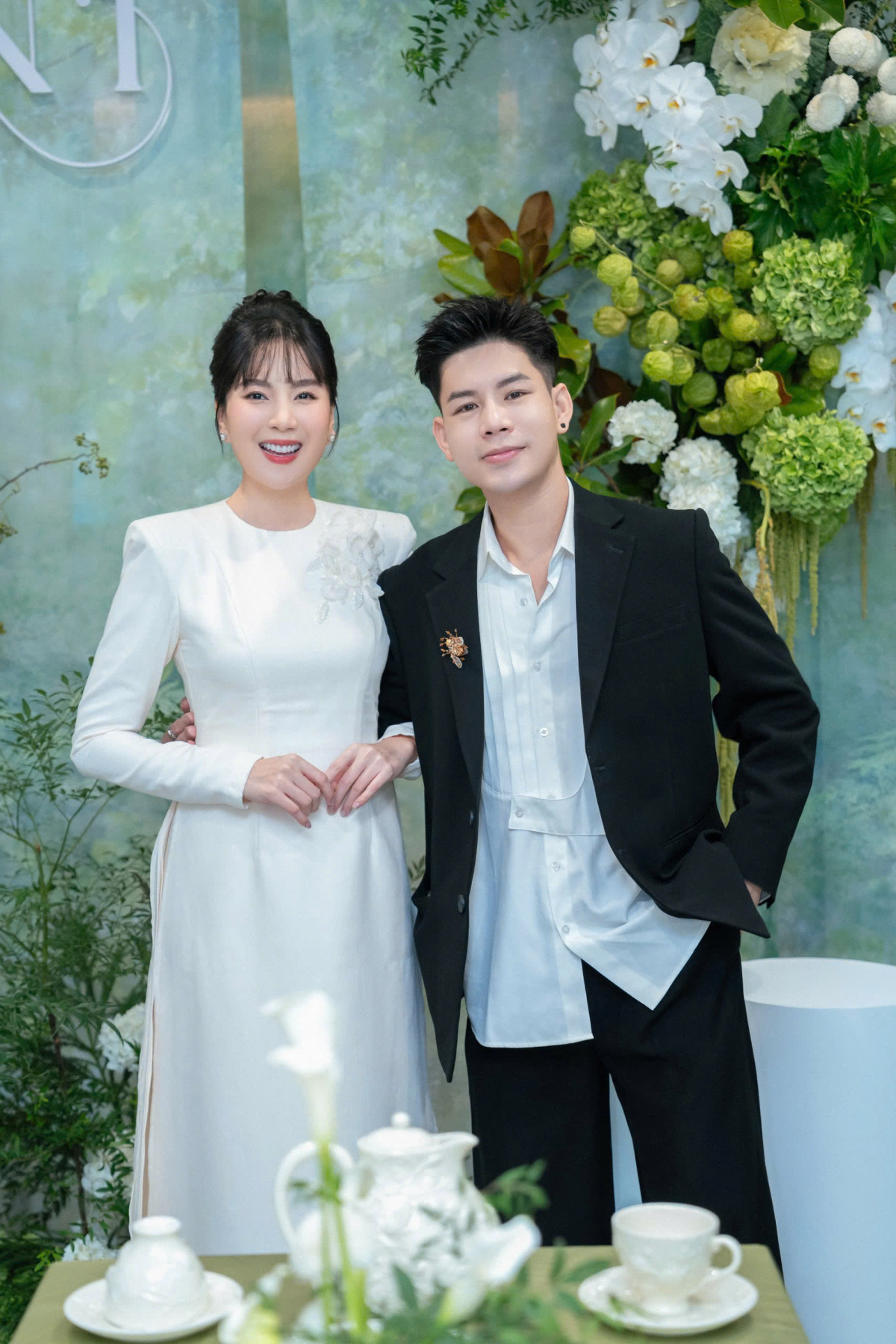 Áo dài cưới của Mai Ngọc - Ảnh 4. Áo dài cưới của Mai Ngọc - Ảnh 4.