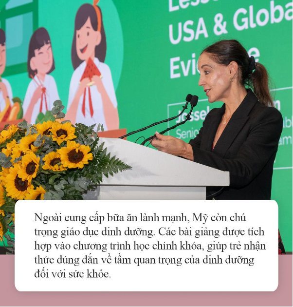 Ngoài Nhật Bản, Mỹ cũng là quốc gia triển khai chương trình dinh dưỡng học đường hiệu quả - Ảnh 4. Ngoài Nhật Bản, Mỹ cũng là quốc gia triển khai chương trình dinh dưỡng học đường hiệu quả - Ảnh 4.