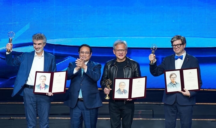 5 nhà khoa học về trí tuệ nhân tạo đạt giải thưởng danh giá nhất VinFuture 2024 - Ảnh 1. 5 nhà khoa học về trí tuệ nhân tạo đạt giải thưởng danh giá nhất VinFuture 2024 - Ảnh 1.