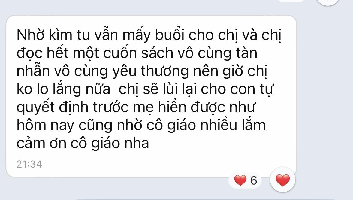 Nguyễn Thị Kim - Chuyên gia tư vấn tâm lý uy tín cho gia đình bạn- Ảnh 3.