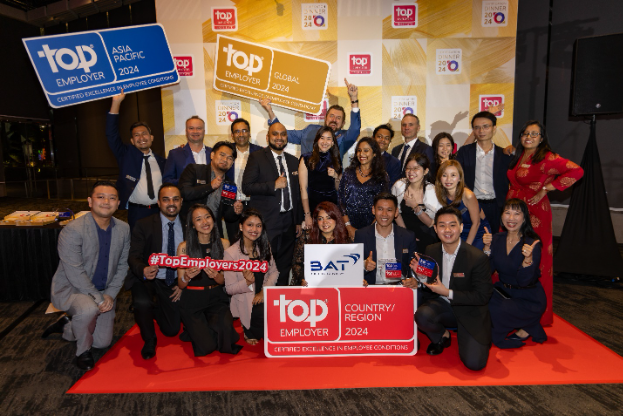 BAT Việt Nam giữ vững phong độ với giải thưởng Nhà tuyển dụng hàng đầu Châu Á - Thái Bình Dương - Ảnh 1.