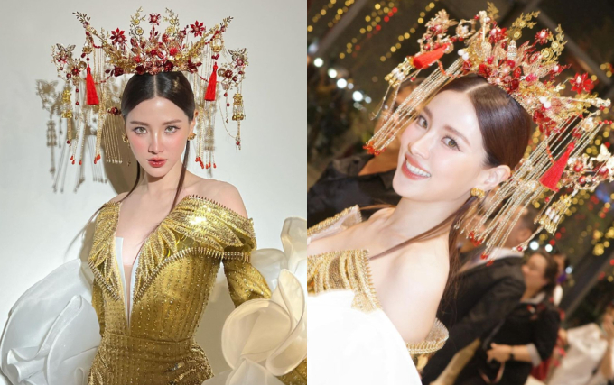 Sao thế giới nô nức đón năm mới: Hanbin diện cả Hanbok và áo dài, Dương Mịch - Lưu Thi Thi cùng dàn mỹ nhân Thái khoe sắc chào xuân - Ảnh 25.