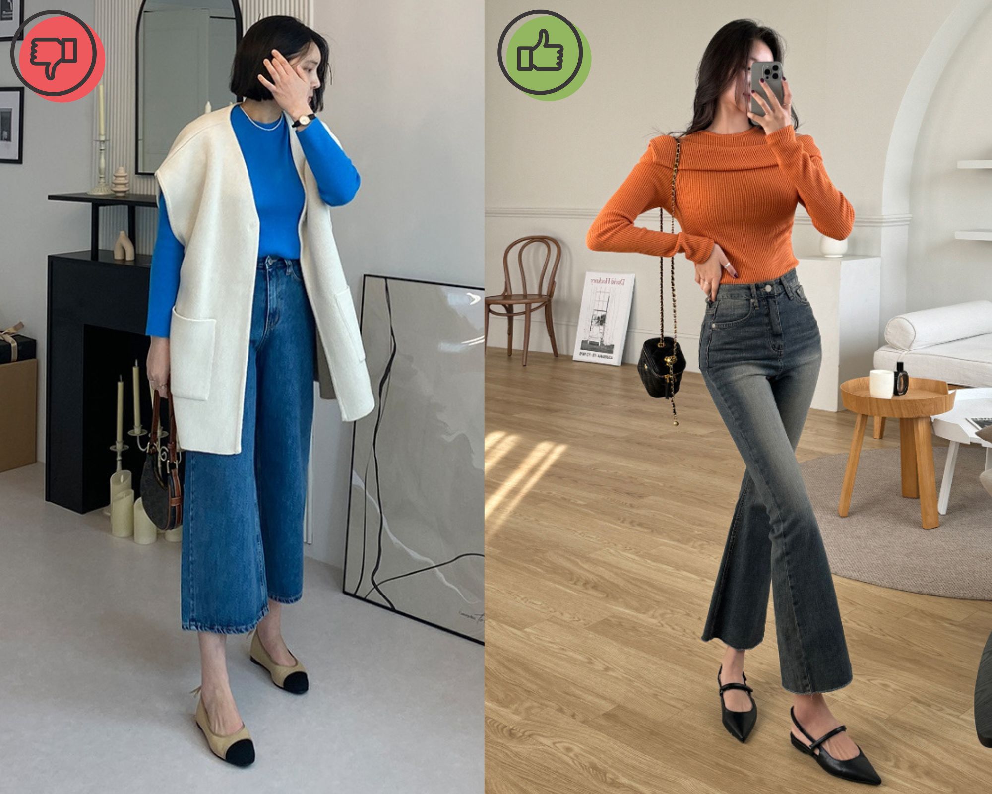 4 kiểu quần jeans &quot;dìm&quot; dáng, nàng sở hữu chiều cao khiêm tốn nên tránh - Ảnh 1.