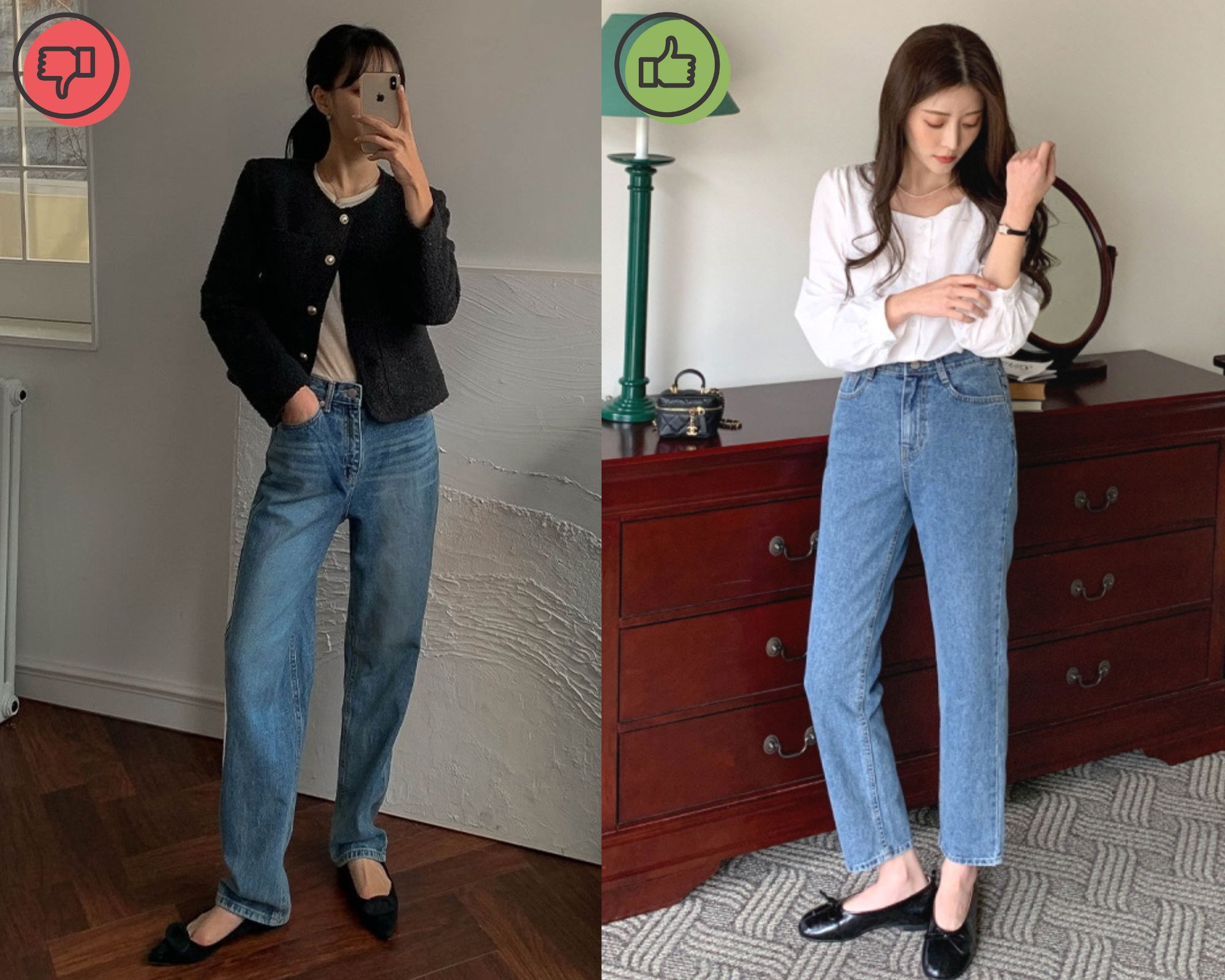 4 kiểu quần jeans &quot;dìm&quot; dáng, nàng sở hữu chiều cao khiêm tốn nên tránh - Ảnh 3.