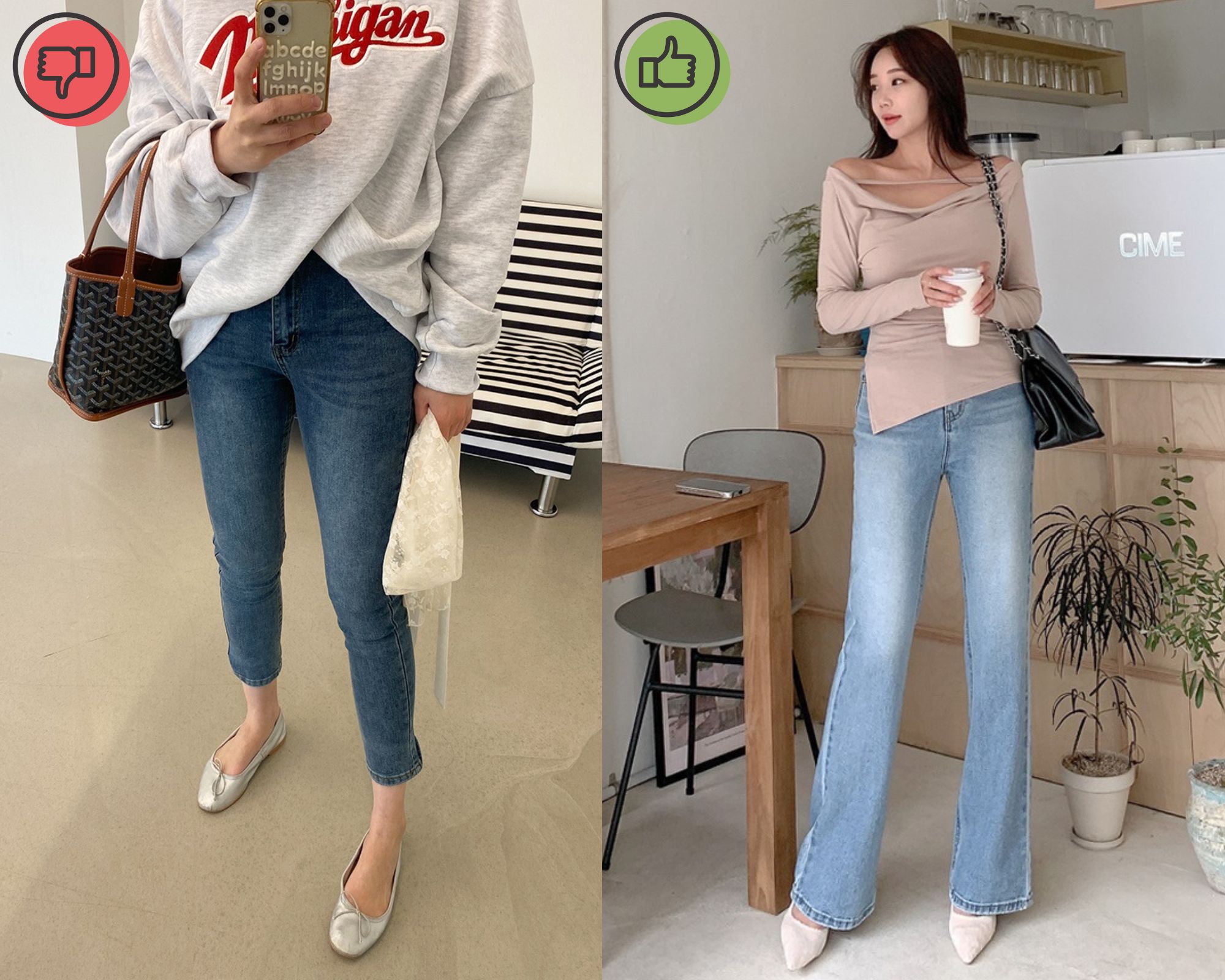4 kiểu quần jeans &quot;dìm&quot; dáng, nàng sở hữu chiều cao khiêm tốn nên tránh - Ảnh 5.
