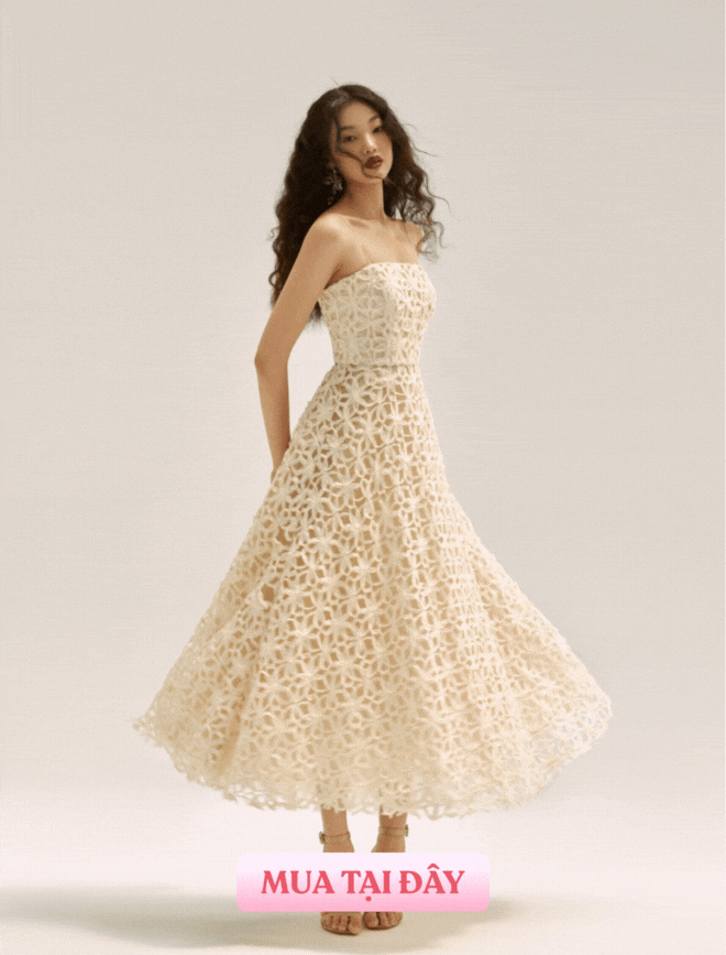 Gợi ý 8 mẫu váy trắng vừa sang chảnh, điệu đà lại tôn dáng mết mức cho nàng diện vào lễ tình nhân- Ảnh 3.