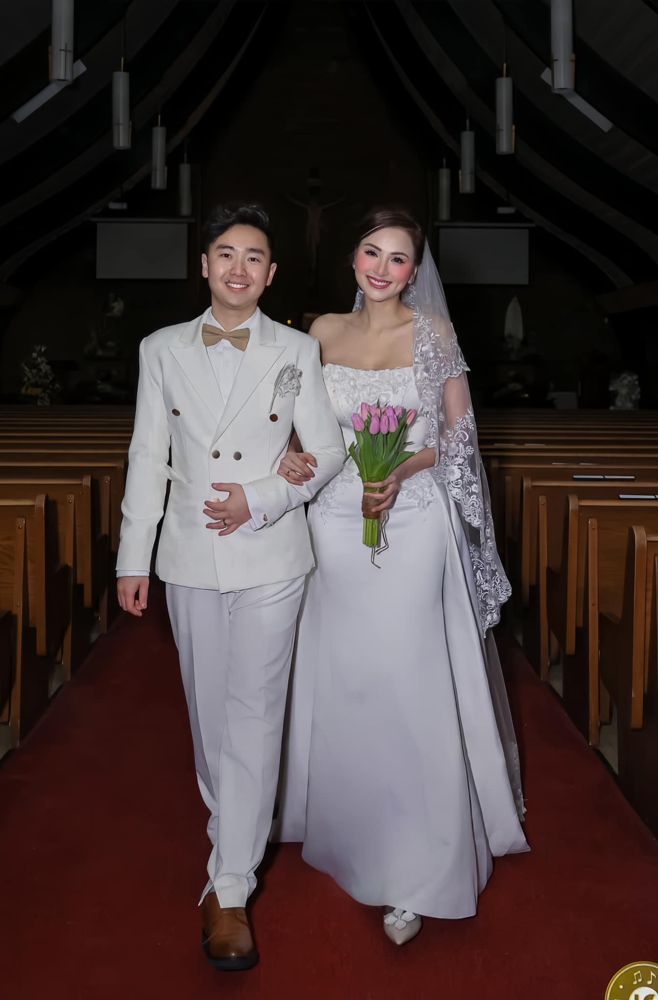 Hoa hậu Diễm Hương công khai chồng thứ 3 mới cưới, mối quan hệ con riêng với bố dượng thể hiện qua chi tiết này- Ảnh 1.