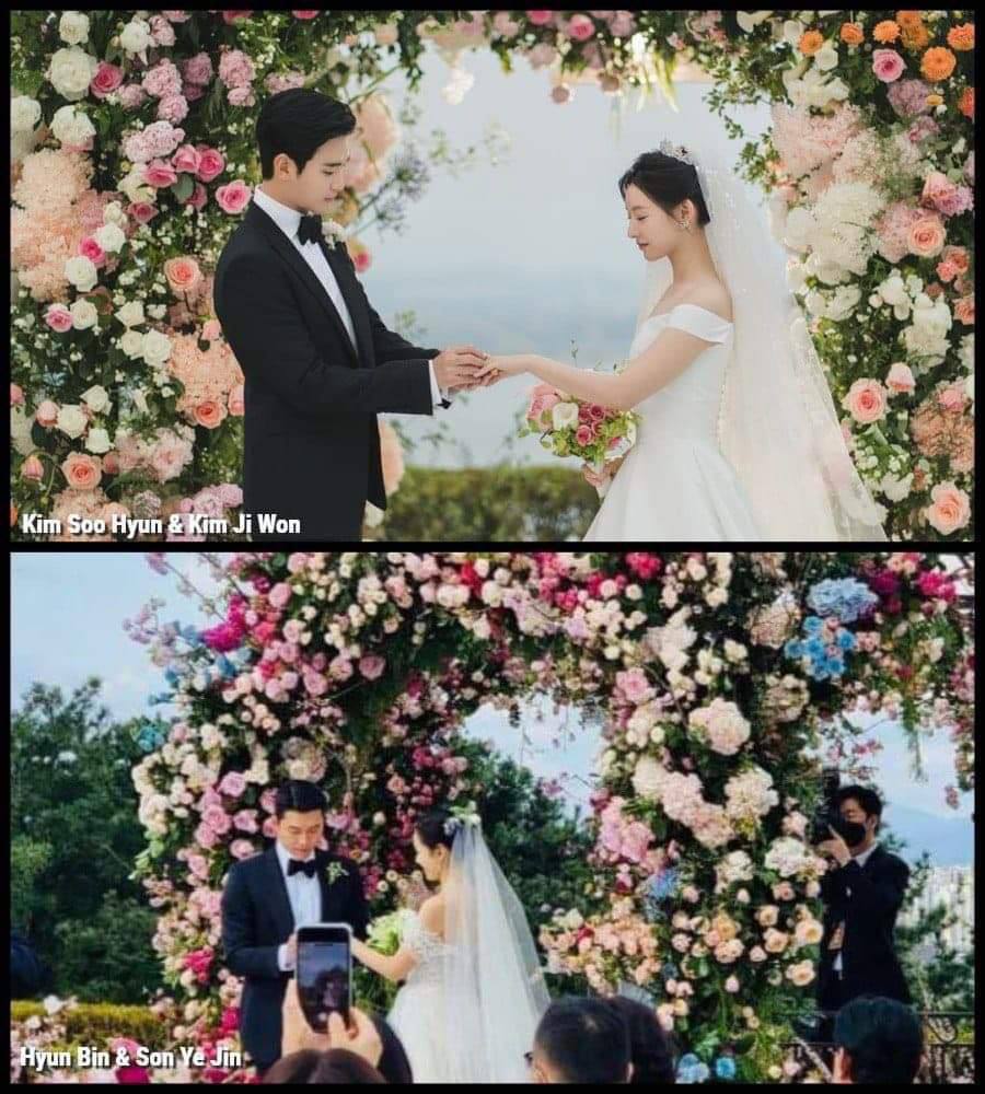 Kim Soo Hyun - Kim Ji Won tung ảnh cưới y hệt Son Ye Jin - Hyun Bin, visual cực phẩm hút 100 triệu view - Ảnh 3.