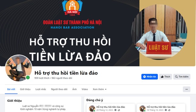 Luật sư cảnh báo thủ đoạn giả mạo luật sư để lừa đảo trên mạng - Ảnh 4.