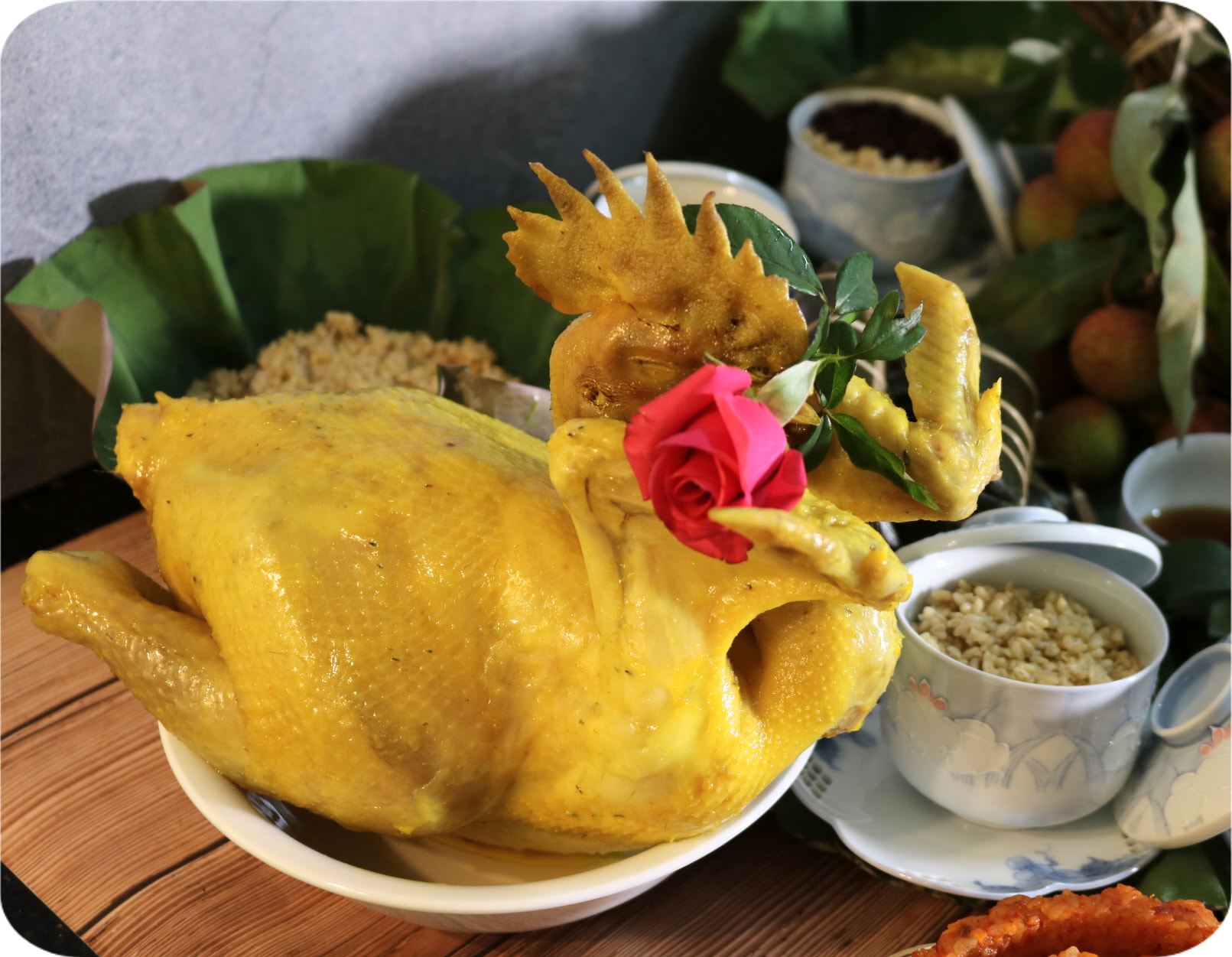 Xôi Gà Cúng Rằm Tháng Giêng - Mâm Cúng Truyền Thống Đầy Ý Nghĩa