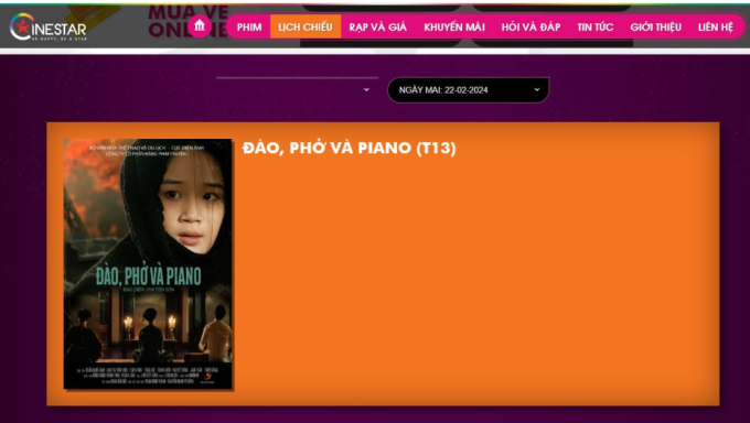 Thêm 2 cụm rạp thông báo phát hành &quot;Đào, Phở Và Piano&quot;, khán giả vẫn bất lực không thể mua vé online - Ảnh 6.