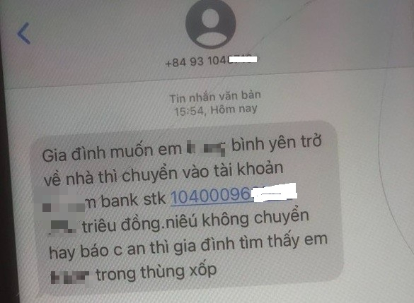 Sự thật vụ thiếu nữ 14 tuổi ở Hà Nội được gia đình trình báo mất tích và &quot;tin nhắn lạ&quot; gửi cho mẹ- Ảnh 1.