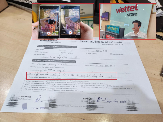 Xôn xao thông tin điện thoại Galaxy S24 Ultra nghi ngờ gặp lỗi camera, khách mua 20 ngày nhưng bị từ chối đổi trả? - Ảnh 2. Xôn xao thông tin điện thoại Galaxy S24 Ultra nghi ngờ gặp lỗi camera, khách mua 20 ngày nhưng bị từ chối đổi trả? - Ảnh 2.