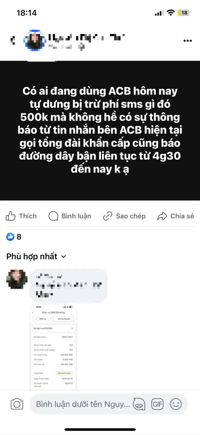 Nhiều người kêu trời vì sốc với phí SMS banking lên đến tiền triệu, điều gì đang xảy ra? - Ảnh 1.