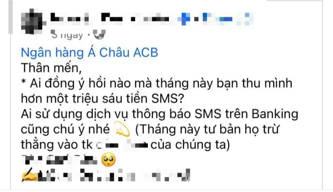 Nhiều người kêu trời vì sốc với phí SMS banking lên đến tiền triệu, điều gì đang xảy ra? - Ảnh 3.