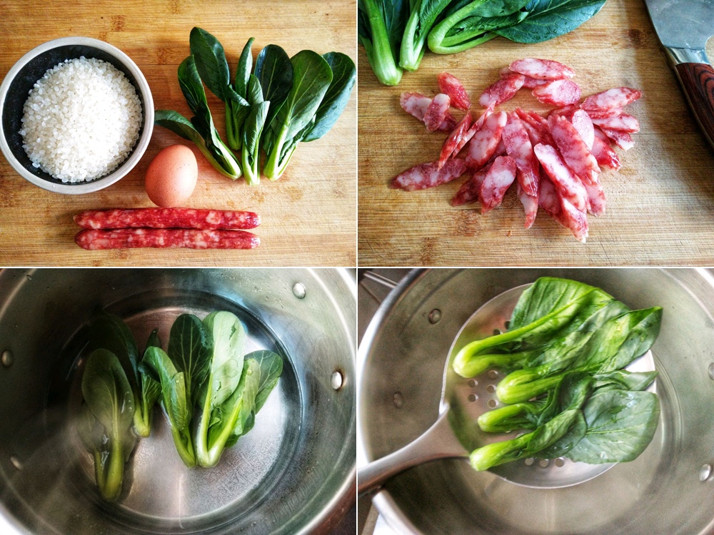 Xử l&yacute; lạp xưởng thừa sau Tết với m&oacute;n cơm ni&ecirc;u lạp xưởng - Ảnh 1.