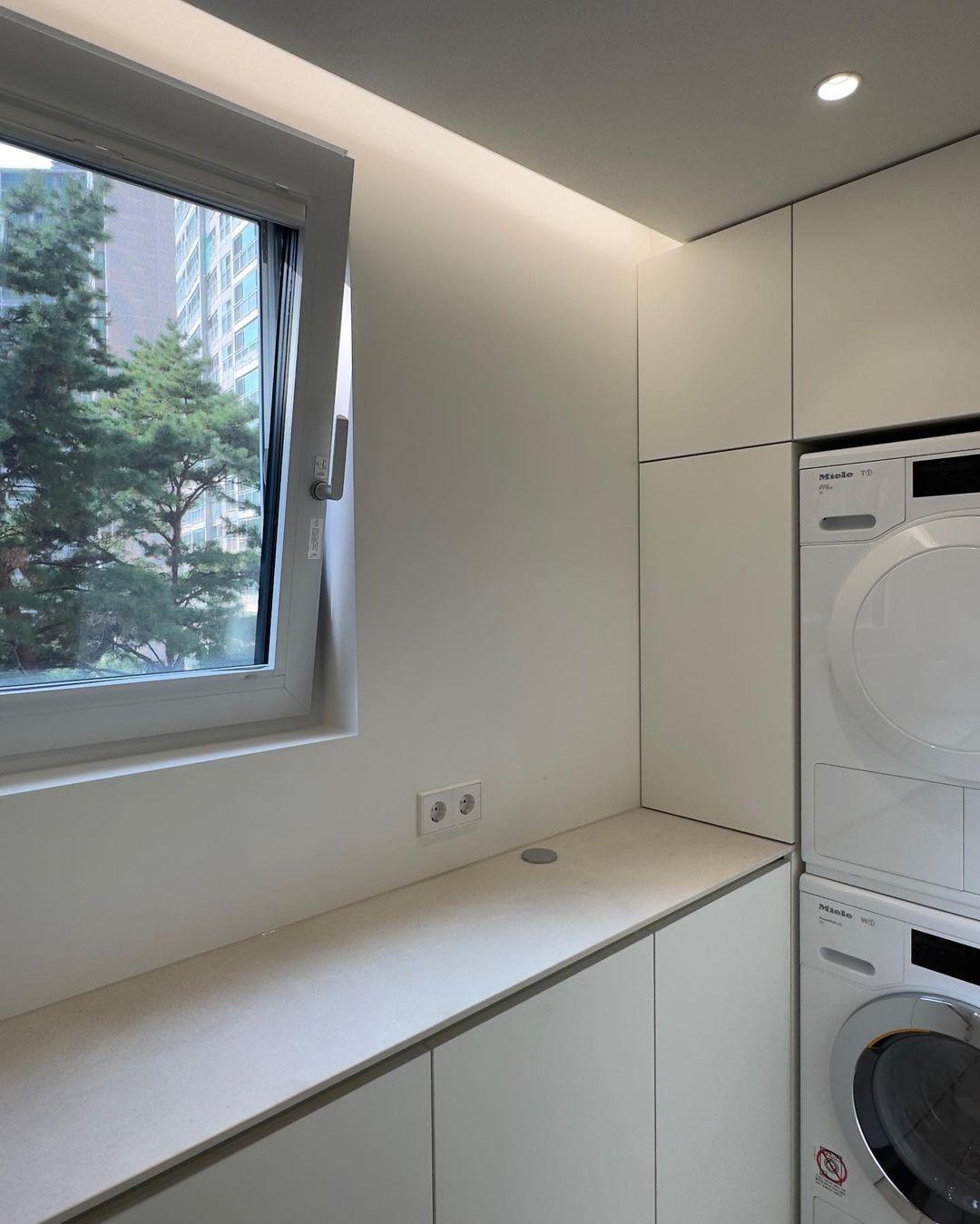 Phòng giặt 3㎡ được mẹ đảm ở Hàn Quốc sắp xếp lại vô cùng tinh tế - Ảnh 7.