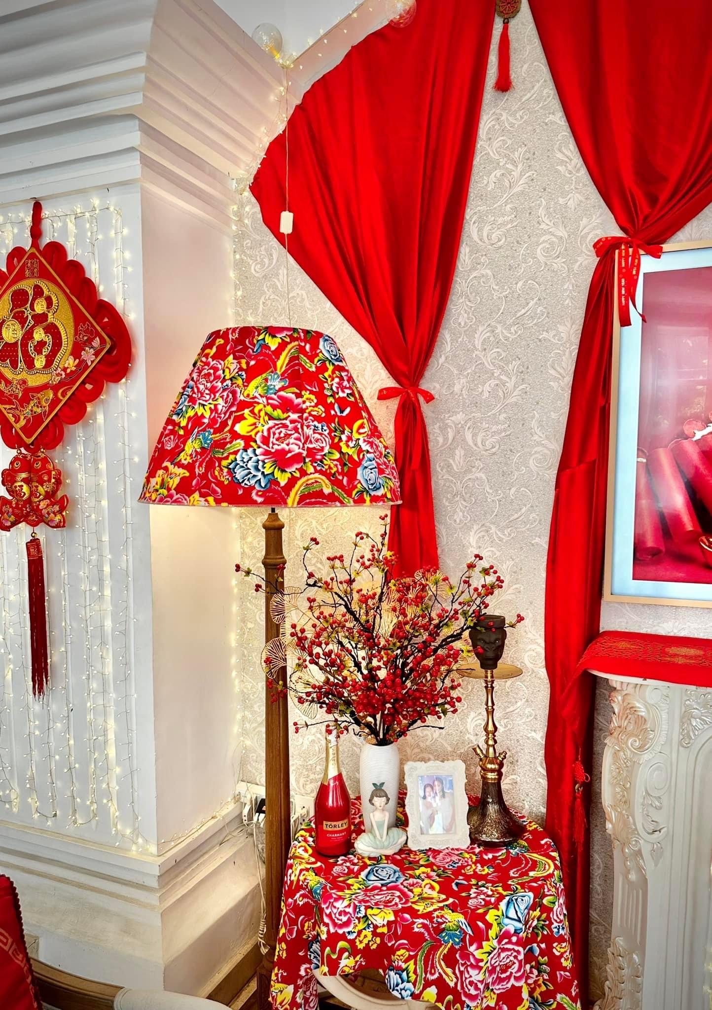 Siêu mẫu Vbiz trang hoàng biệt thự đón Tết, không gian rộng rãi sang trọng gây choáng- Ảnh 4.