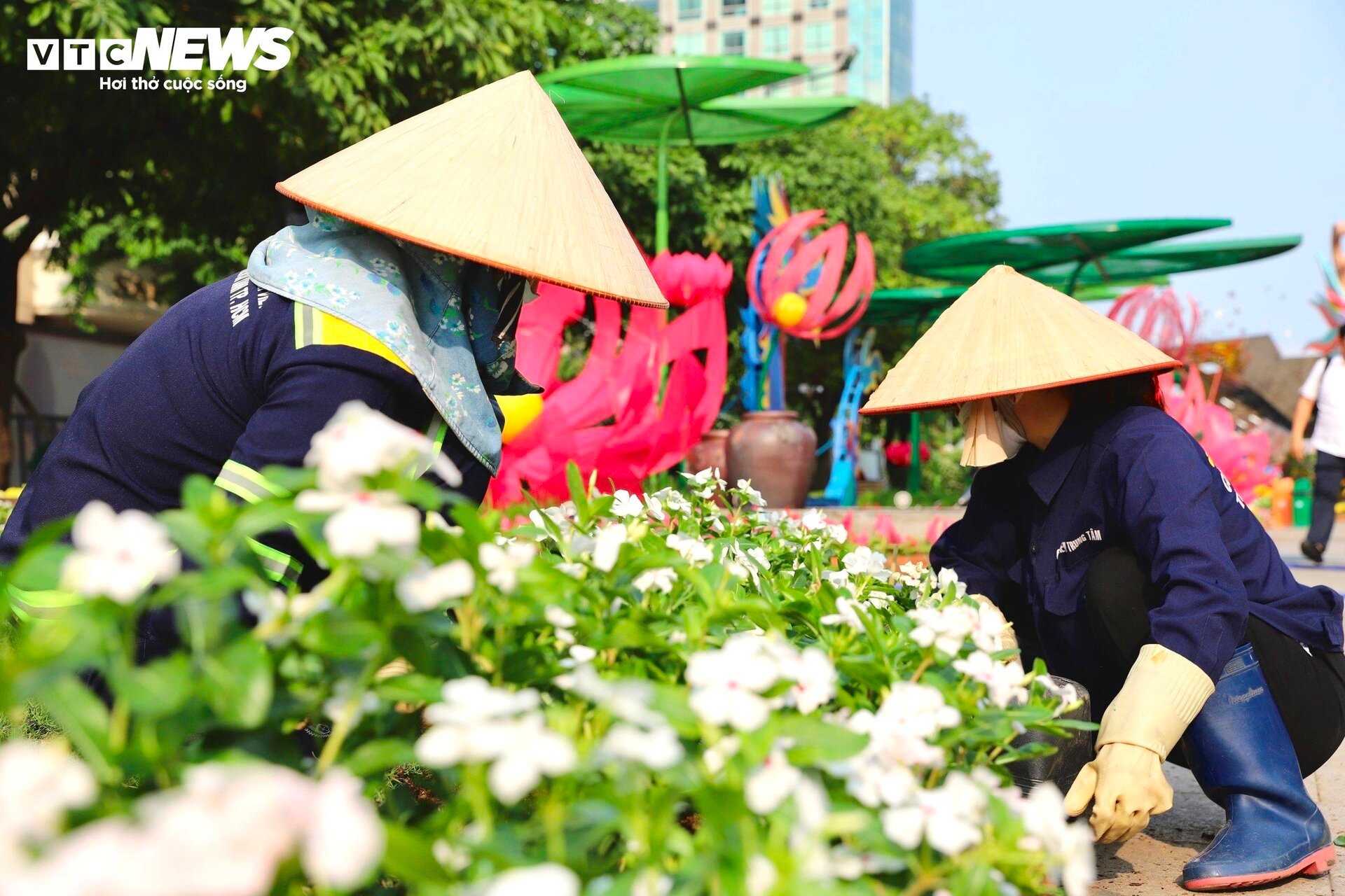 Linh vật rồng đường hoa Nguyễn Huệ được khen đẹp hơn hình 3D - Ảnh 11.